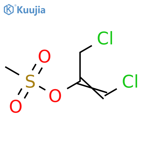 1-Propen-2-ol, 1,3-dichloro-, methanesulfonate structure