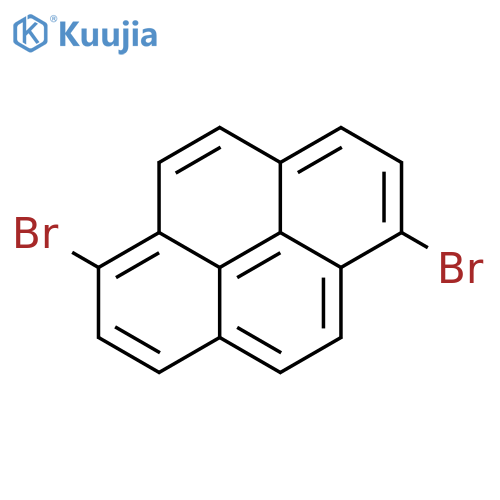 1,6-Dibromopyrene structure