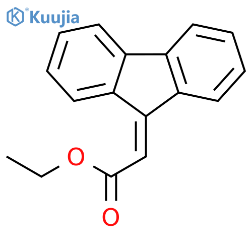 ethyl 2-(9H-fluoren-9-ylidene)acetate structure