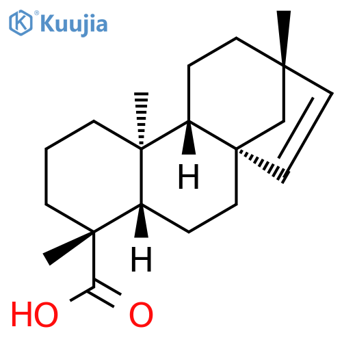 17-Norkaur-15-en-18-oicacid, 13-methyl-, (4a,8b,13b)- structure