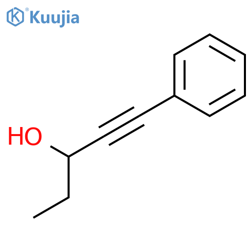 1-Pentyn-3-ol,1-phenyl- structure