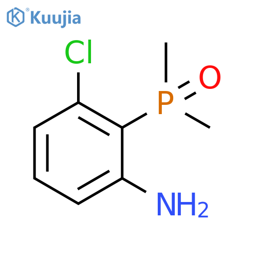 (2-Amino-6-chlorophenyl)dimethylphosphine oxide structure