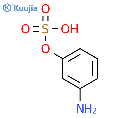 Phenol, 3-amino-,1-(hydrogen sulfate) structure