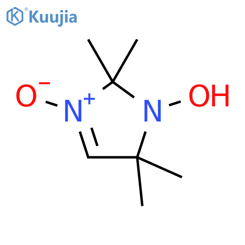 1H-Imidazole,2,5-dihydro-1-hydroxy-2,2,4,5-tetramethyl-, 3-oxide structure