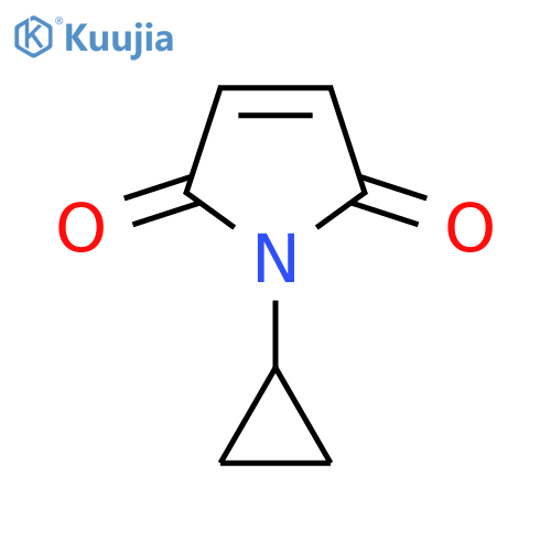 1-cyclopropyl-2,5-dihydro-1H-pyrrole-2,5-dione structure