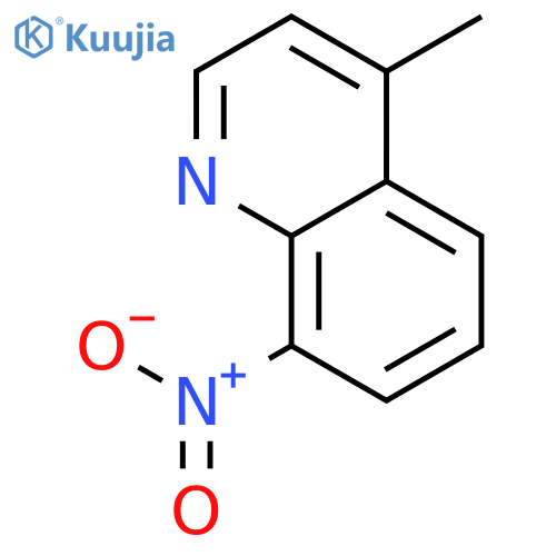 4-Methyl-8-nitroquinoline structure