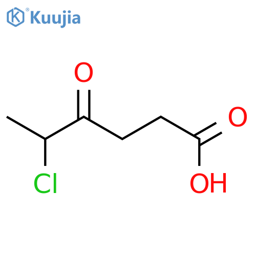Hexanoic acid, 5-chloro-4-oxo- structure