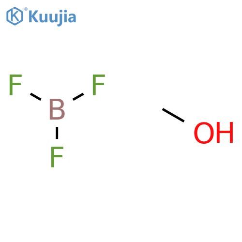 Boron Trifluoride - Methanol Complex structure