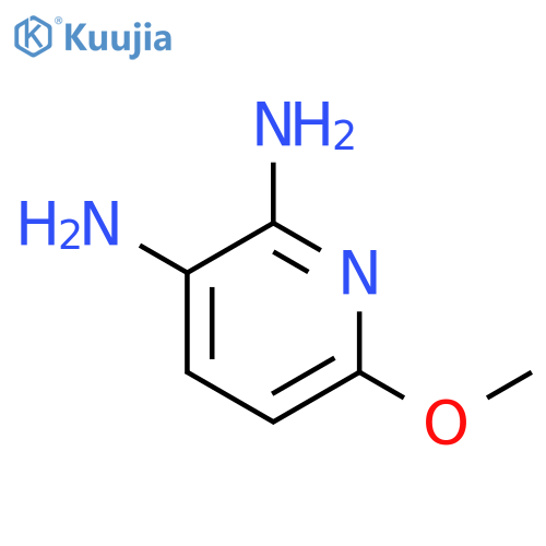 6-Methoxypyridine-2,3-diamine structure