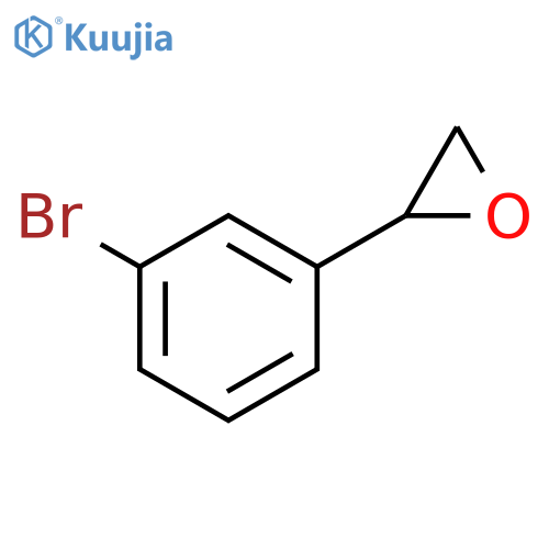 2-(3-bromophenyl)oxirane structure
