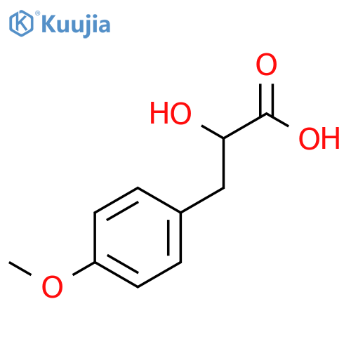 2-Hydroxy-3-(4-methoxyphenyl)propanoic acid structure