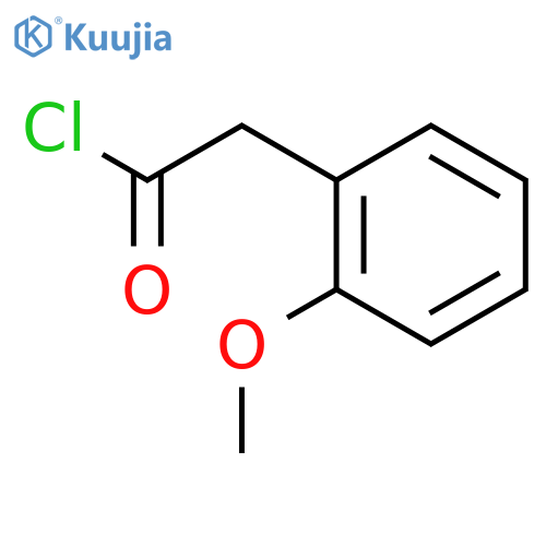 2-(2-methoxyphenyl)acetyl chloride structure