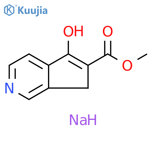 6-methoxycarbonyl-7H-[2]pyrindin-5-olate structure