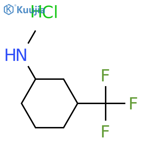 Methyl-(3-trifluoromethyl-cyclohexyl)-amine hydrochloride structure