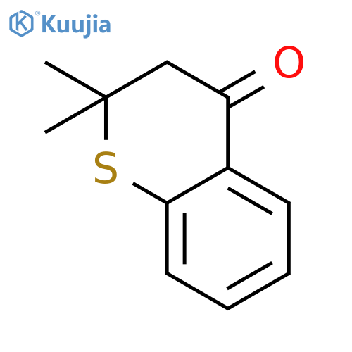 2,2-dimethyl-3,4-dihydro-2H-1-benzothiopyran-4-one structure
