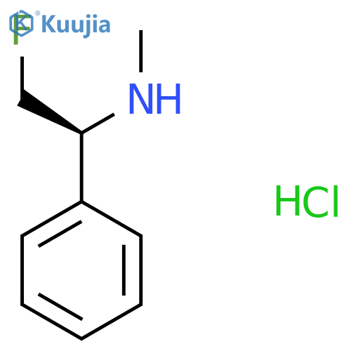 [(1S)-2-fluoro-1-phenylethyl](methyl)amine hydrochloride structure