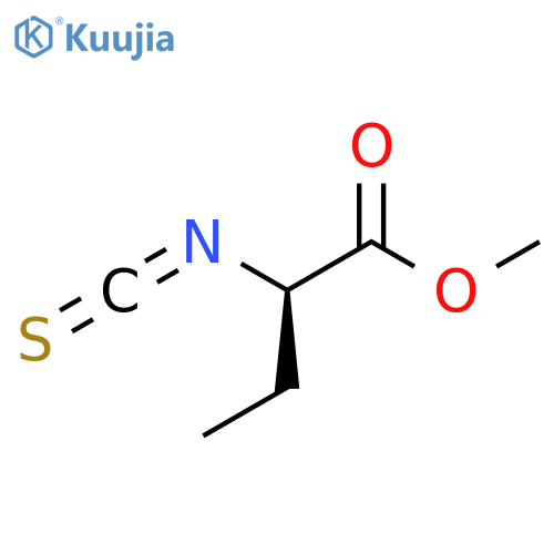 methyl (2R)-2-isothiocyanatobutanoate structure