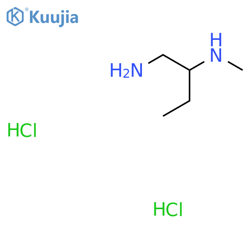 (1-Aminobutan-2-yl)(methyl)amine dihydrochloride structure
