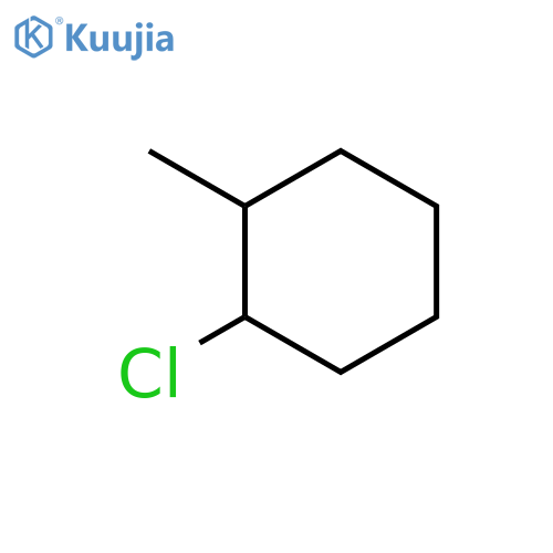 Cyclohexane, 1-chloro-2-methyl-, trans- structure