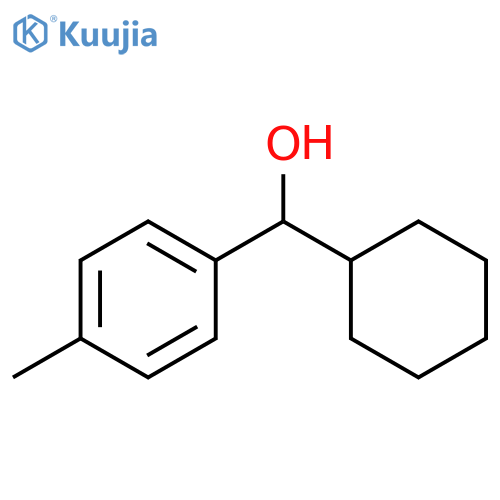 A-CYCLOHEXYL-4-METHYL-BENZENEMETHANOL structure
