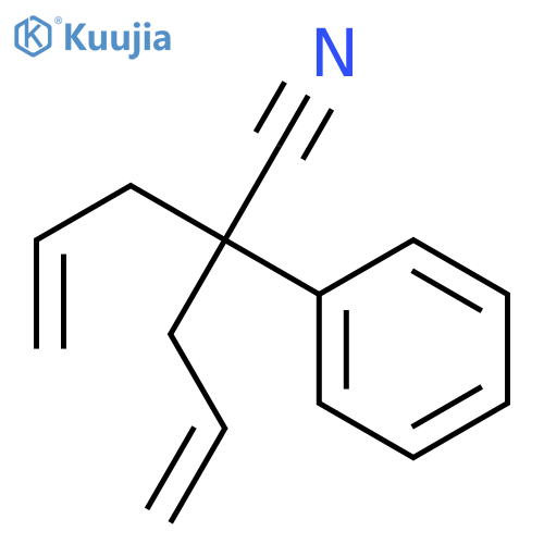 2-Allyl-2-phenyl-4-pentenenitrile structure