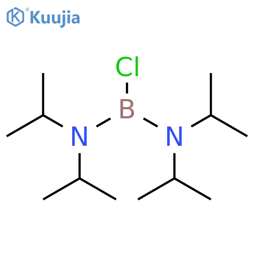 Boranediamine, 1-chloro-N,N,N',N'-tetrakis(1-methylethyl)- structure