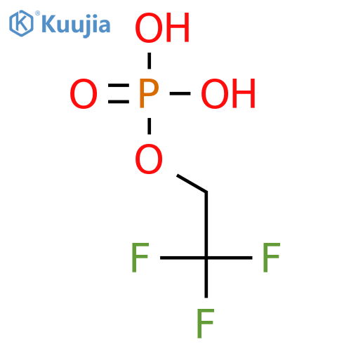 Ethanol,2,2,2-trifluoro-, 1-(dihydrogen phosphate) structure