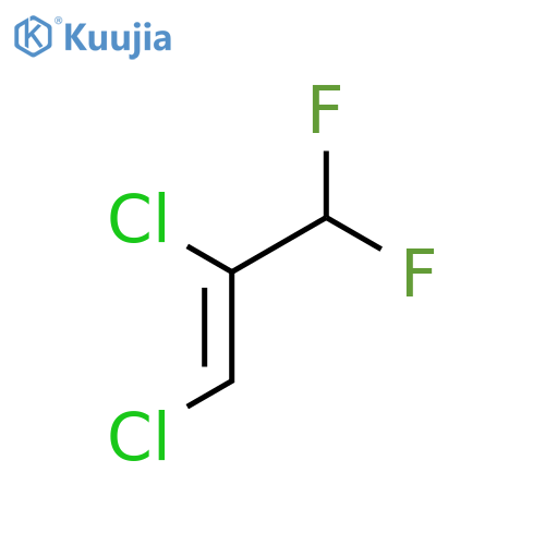 1-Propene,1,2-dichloro-3,3-difluoro- structure