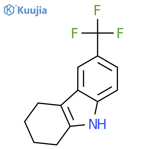 6-(Trifluoromethyl)-2,3,4,9-tetrahydro-1H-carbazole structure