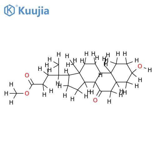 Me ester-(3beta,5alpha)-3-Hydroxy-7-oxocholan-24 -oic acid structure