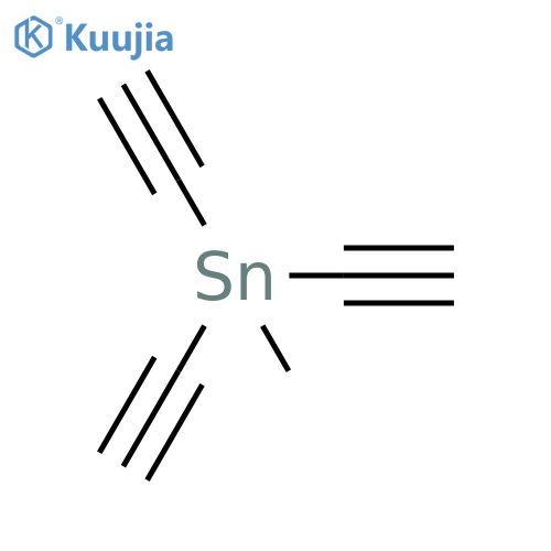 Stannane, triethynylmethyl- structure