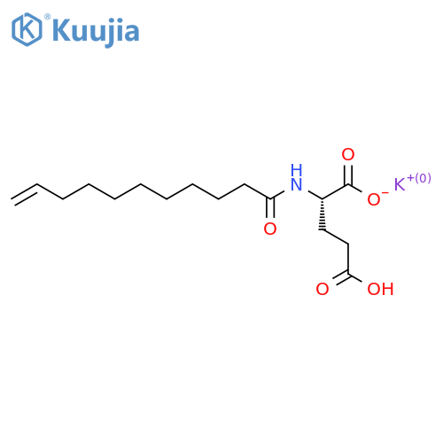 Potassium undecylenoyl glutamate structure
