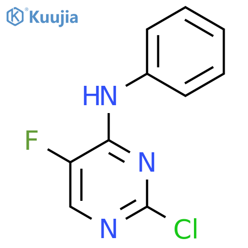 2-Chloro-5-fluoro-N-phenylpyrimidin-4-amine structure