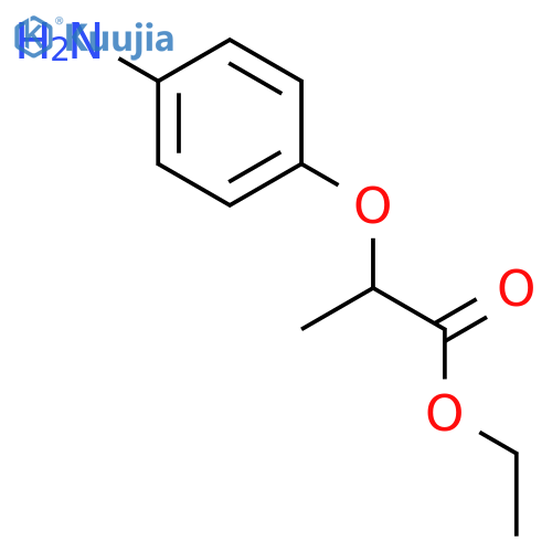 ethyl 2-(4-aminophenoxy)propanoate structure