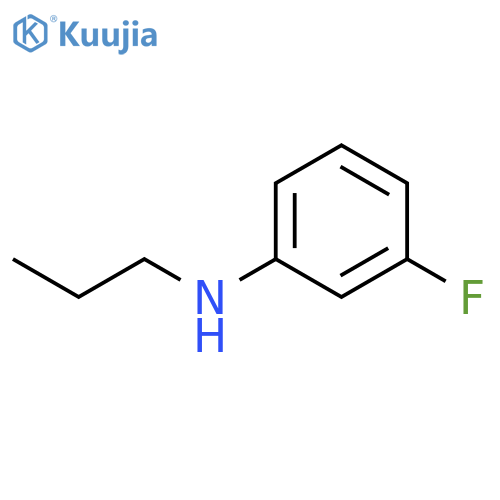Benzenamine, 3-fluoro-N-propyl- structure