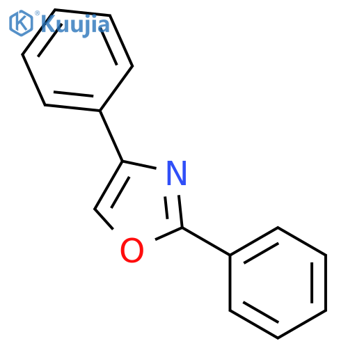 Oxazole, diphenyl- structure