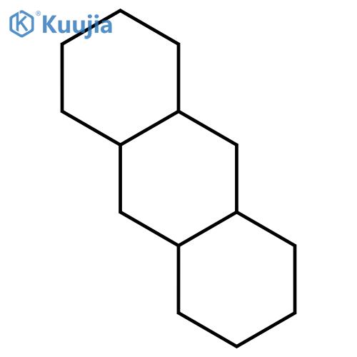 Anthracene,tetradecahydro-, (4aR,8aR,9aR,10aR)-rel- structure