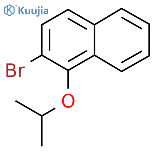 2-Bromo-1-isopropoxynaphthalene structure