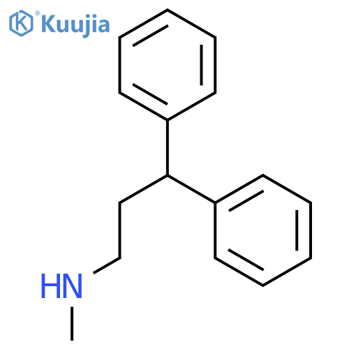 N-Methyl-3,3-diphenylpropylamine structure