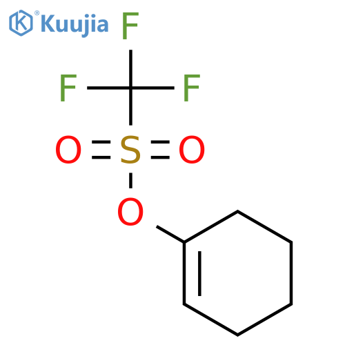 cyclohexen-1-yl trifluoromethanesulfonate structure