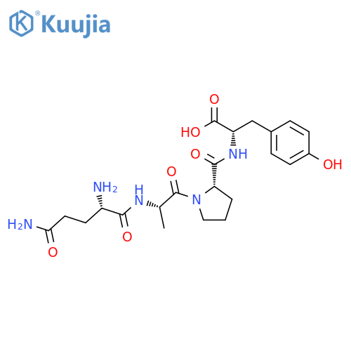 L-Tyrosine, L-glutaminyl-L-alanyl-L-prolyl- structure