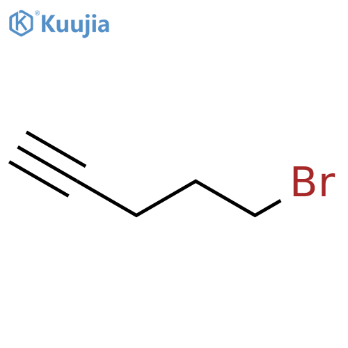 5-Bromo-1-pentyne structure