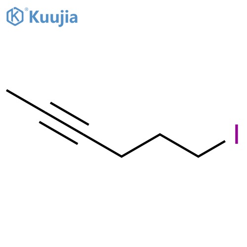 2-Hexyne, 6-iodo- structure