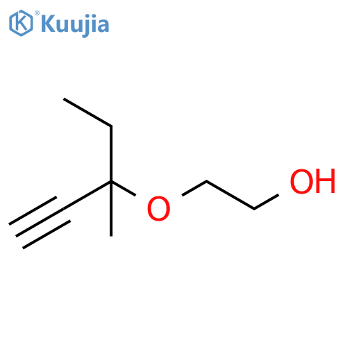 Ethanol, 2-[(1-ethyl-1-methyl-2-propynyl)oxy]- structure