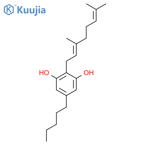 Cannabigerol structure