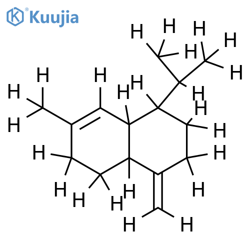 (+)-gamma-Cadinen structure
