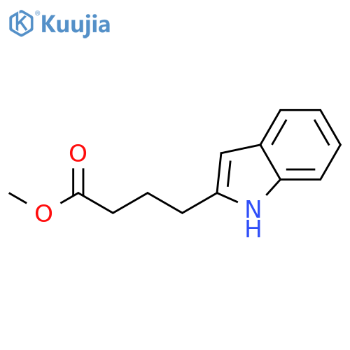 Methyl 4-(1H-indol-2-yl)butanoate structure