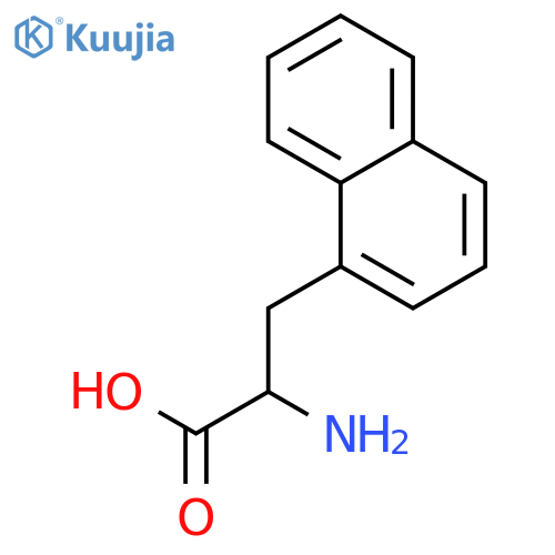 2-Amino-3-(naphthalen-1-yl)propanoic acid structure