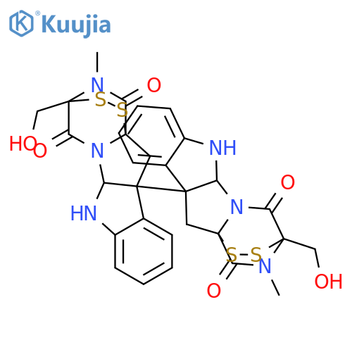 Chaetocin structure
