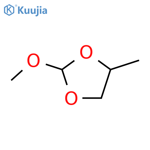 1,3-Dioxolane,2-methoxy-4-methyl- structure